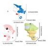 High Pressure Cartoon Shark Water Squirter Beach Game Spitting Toy Waterproof Squirt Toy For Adults And Kids