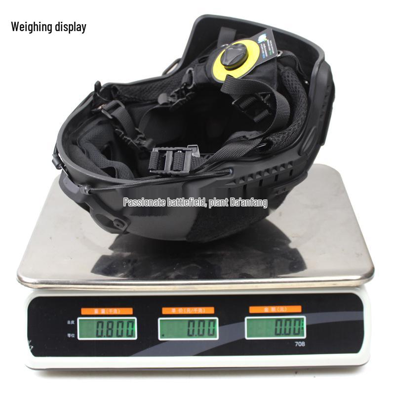 Enhanced 5mm FAST High-Cut Riot Helmet with Wendy Liner for Special Forces Training - CE Certified