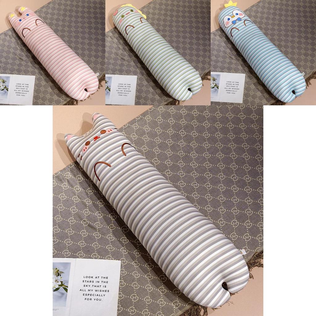 Cartoon Strip Long Pillow For Sleep And Relaxation With Pp Cotton Filling For Women And Children