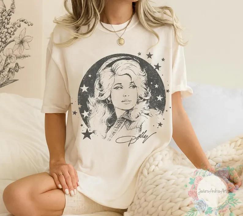 Dolly Parton Signatural Shirt, Dolly Vintage Shirt, Dolly Parton Fans AN67783