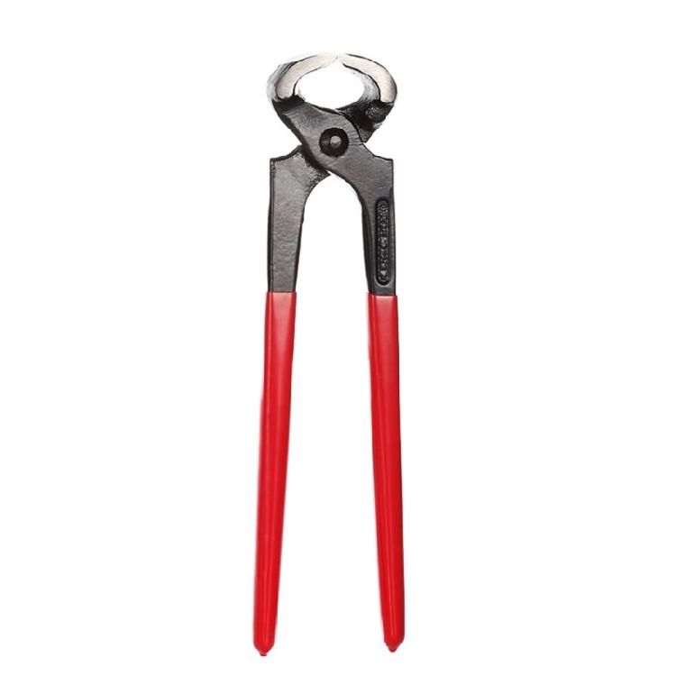 Horseshoe Pliers Steel Clamp Tool Manicure Clamping Leather Working Flattening Shoeing Horse Nails Cleaning