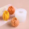 1pc-3D Tulip Candle Mold Silicone Mold Chocolate Cake Decoration Handmade Diy Soap Mold Candle Making Supplies