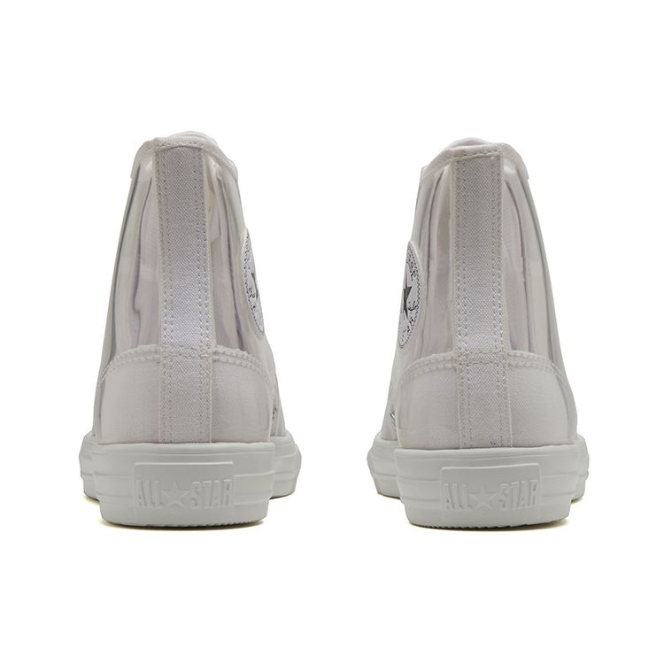 Converse Chuck Taylor All Star Light Material Transparente Cano Alto Lona Tênis Unissex Tênis Branco Transparente 31302940