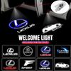 2 LED Auto Tür Logo Emblem Styling Für LS600hL GX470 GX460 GX400 LX470 LX570 RX270 RX300 RX450h RX350h HYBRID NX300 IS200