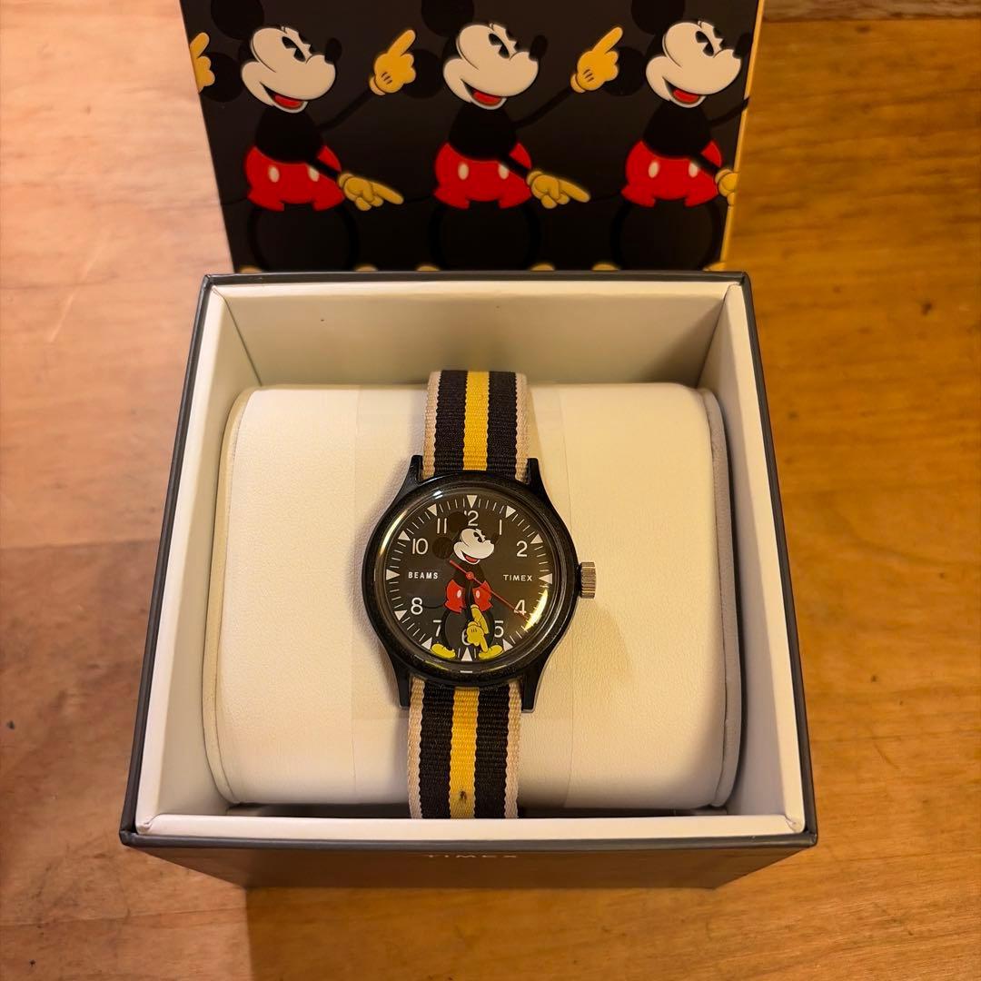 Б/у часы TIMEX BEAMS Микки Маус anniversary90th