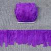 Long Large Flat Cloth Edge Diy Colorful Feathers Handmade Turkey Feathers 10m