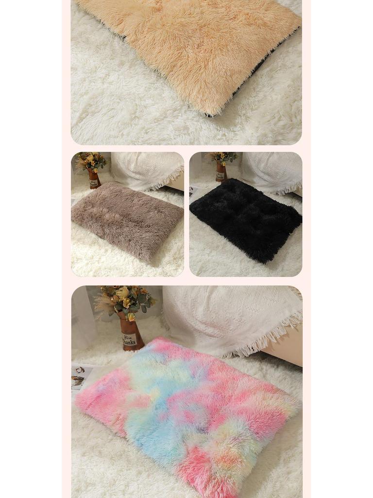 Plush Winter Pet Bed - Warm, Comfortable Cushion for Dogs & Cats