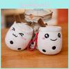 Cartoon Deer Plush Keychain With Soft Pp Cotton Filling For Girls Backpack Accessories**