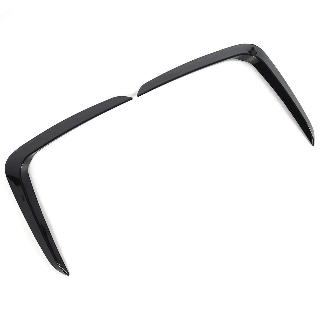 2Pcs Front Bumper Air Vent Trim Glossy Black Left And Right Spoiler Trim For X3 X4 G01 G02 M Sport 2018 to 2021