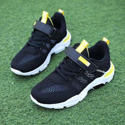 Children's Shoes Boys' Sports Shoes 2025 New Spring and Autumn Middle School Children and Primary School Students Breathable Mesh Mesh Shoes
