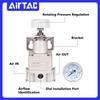 Airtac Pressure Reducing Valve Pneumatic Precision Pressure Regulating Valve GPR200-06/300-08/10/400-15H/LM