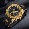 FOXBOX TOP New Fashion Men's Waterproof Digital Watch Quartz Chronograph Military Shockproof Men's Watch Relogios Masculino