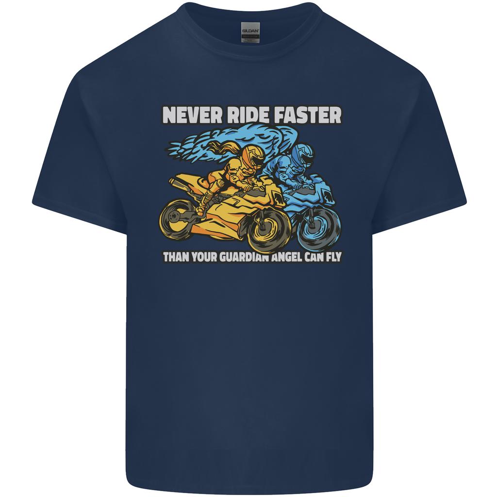 Bike Safety Motorbike Biker Motorcycle Unisexs Light Cotton TShirt