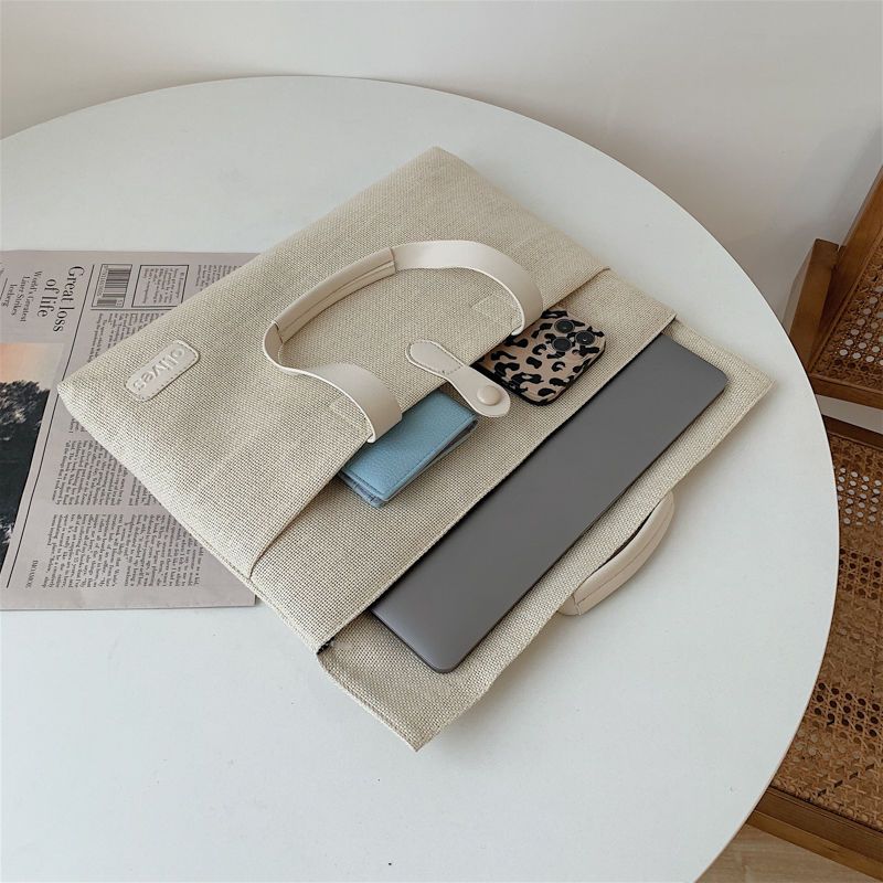 High End Large Capacity Laptop Bag Women's Bag Versatile Student Bag Class Bag Office Bag