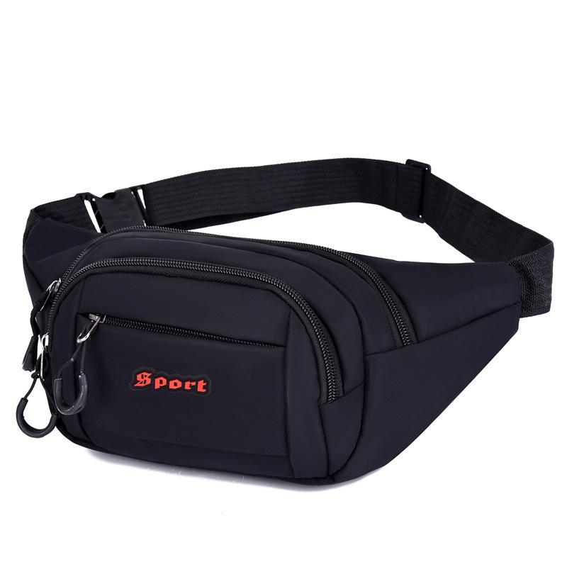 New Niche Men's Messenger Bag Fashion Spring and Summer Multi Functional Chest Bag Fitness Outdoor Sports Mobile Phone Purse Woman