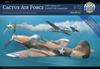 Arma Hobby Scale US Cactus Air Force Dual Combo Deluxe Set Plastic Model Kit ADL70049 1/72 F4F-4 & P-39