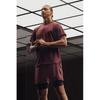 H M Sport Top Regular Fit dryMove Rust Red