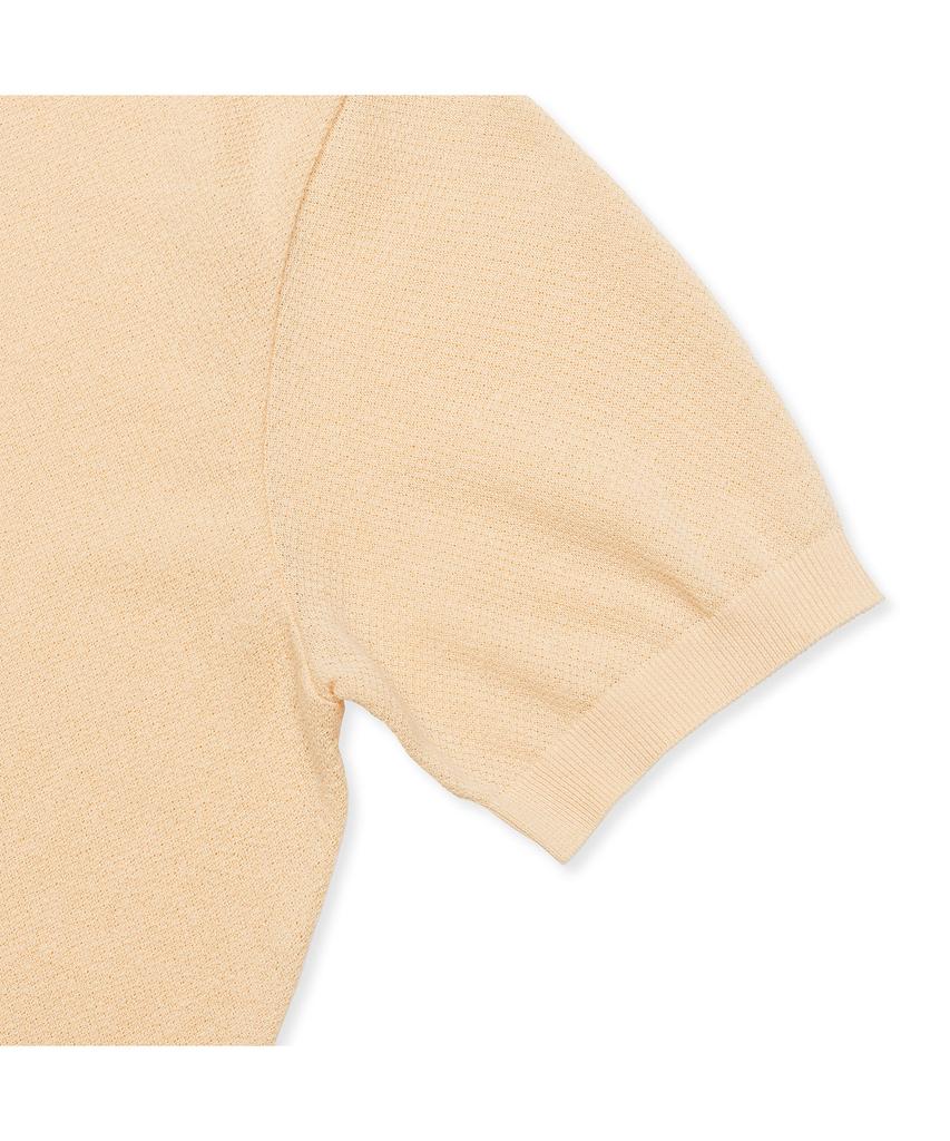 PRODESHIRT Vintage Linen Pique Polo Knit (Honey)