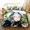Módní potisk Anime Made in Abyss Povlečení Chlapci Dívky Jednolůžko Královská velikost Povlak na přikrývku Povlak na polštář Postel Děti Dospělí Domácí textil