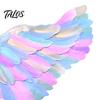 Cosplay Wings for Theatre Performances Angel Feather Kids, Colorful Wing Costume Accessory Fallen with Elastic Straps Strap Halloween Party, Cosplay,