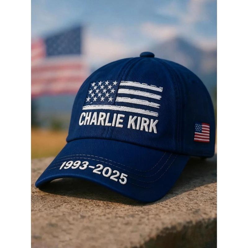 New baseball cap Washed retro printed cap Men's and women's outdoor travel sun protection curved brim sun hat