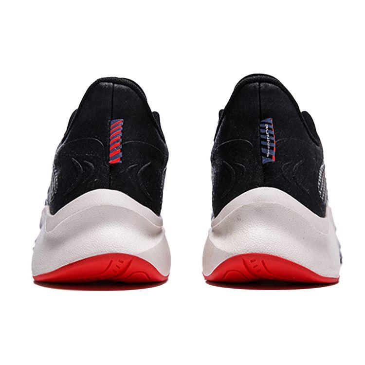Anta Edge Comfortable Shock Absorption Non-Slip Wear-Resistant Breathable Low-Top Running Shoes Men Sneaker Blue Black 112035585-3