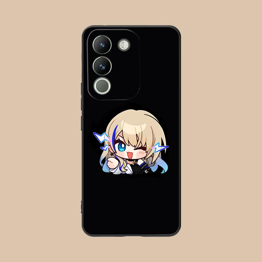 HSR Serval Mattes TPU Handyhülle für VIVO V60 V50 V40 V30 V29 V27 V25 V23 Pro Lite 5G Bunter Druck Cover