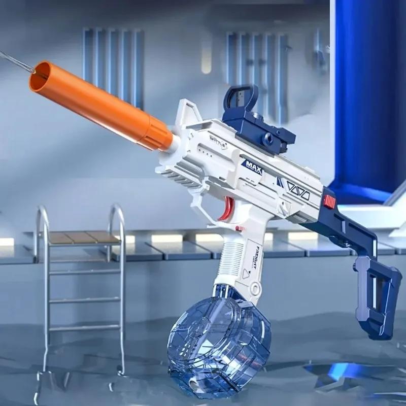 Summer Beach Outdoor Entertainment Toy Watergun Fully Automatic Shooting Toy Electric Water Gun Children's and Adult Gifts M416