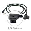 D Tap B-type to DC5525 Camera Power Cord Stable Power Transfer for Blackmagic Videos Assist Photography Professionals