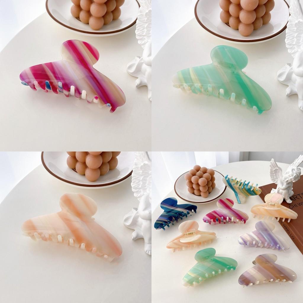 Premium Acetate Hair Claw Clip With Beautiful Gradient Finish Perfect For Hair Styling