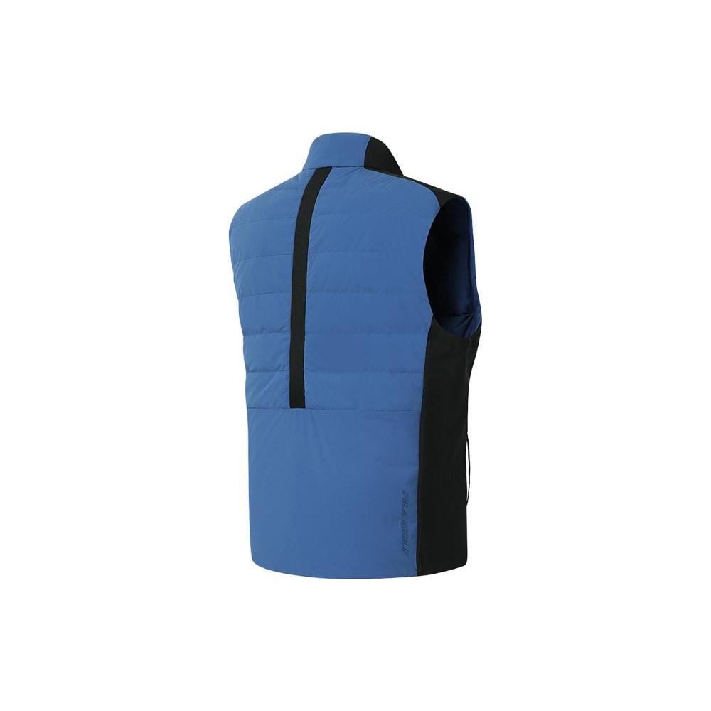 FILA Golf Down Vests Men's Porcelain Blue Stand Collar Moderate Other A11M345913F-BU