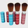 Tragbarer Teleskop-Make-up-Pinsel: Enthält Rouge-, Rouge-, Foundation- und Puderpinsel. Weiche Borsten, langlebig und ausfallresistent.