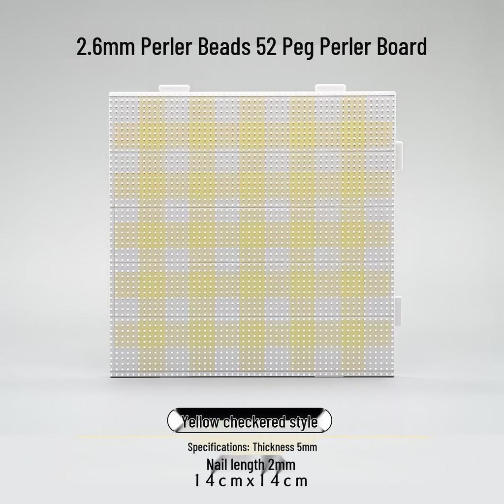 Heat-Resistant 2.6mm Pegboard Nails Set, 104 Pins for Perler Beads Mat Tool