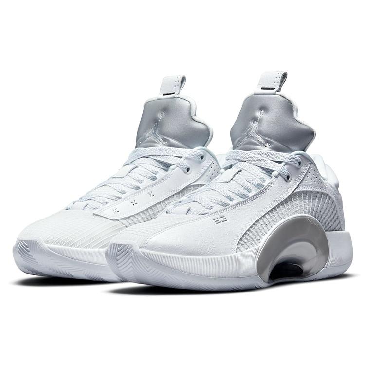 Air Jordan 35 Low PF 'White Metallic Silver' Men's CW2459-100