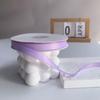 Korejská polyester-bavlna matná stuha pro DIY mašle a vlasové doplňky, 1 cm