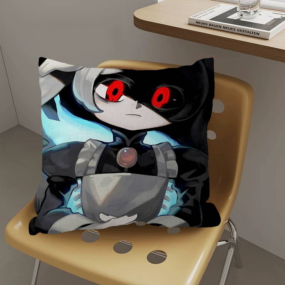 Game M-Marie S-SkullGirls Personalized picture text home decorative pillows Household Gifts 45x45cm 12x12Inch