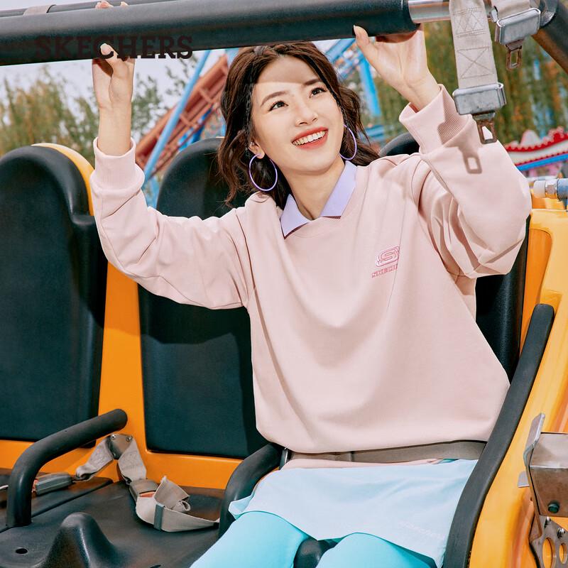 Skechers Unisex Retro Loose-Fit Crew Neck Sweatshirt XL 4340₽