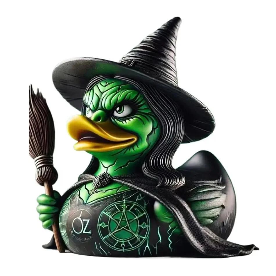 Dark Werewolf Sorcerer Mutant Duck Special-Shaped Duck Ornament Wicked Funny Resin Duck, Home Decoration Ornament, Car Ornament 4XL
