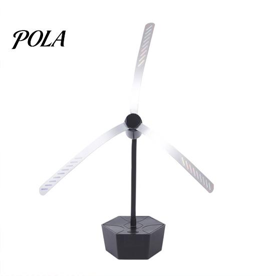 Outdoor Fly Repellent Fan with Reflective Safe Blades Portable Soundless Widely Used Picnic BBQ Party Table Tool
