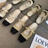 Little Fresh Fairy Flat Slippers Summer Wear Fashion Versatile Internet Celebrity Pearl Sandals Beach Slippers Muller Shoes