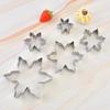 Christmas Cookie Cutters: Gingerbread Man, Tree, Snowflake, Gloves, Heart, Clover, Star