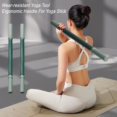 1/2 ks Jóga tyč Protiskluzová Přenosná Úleva od bolesti Fitness Masáž Protahovací tyč Pilates Trénink Kulturistika Cvičební tyč Vybavení do posilovny