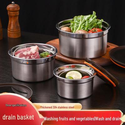 304 Edelstahl Luftdichte Bento Lunchbox und Aufbewahrungsbehälter