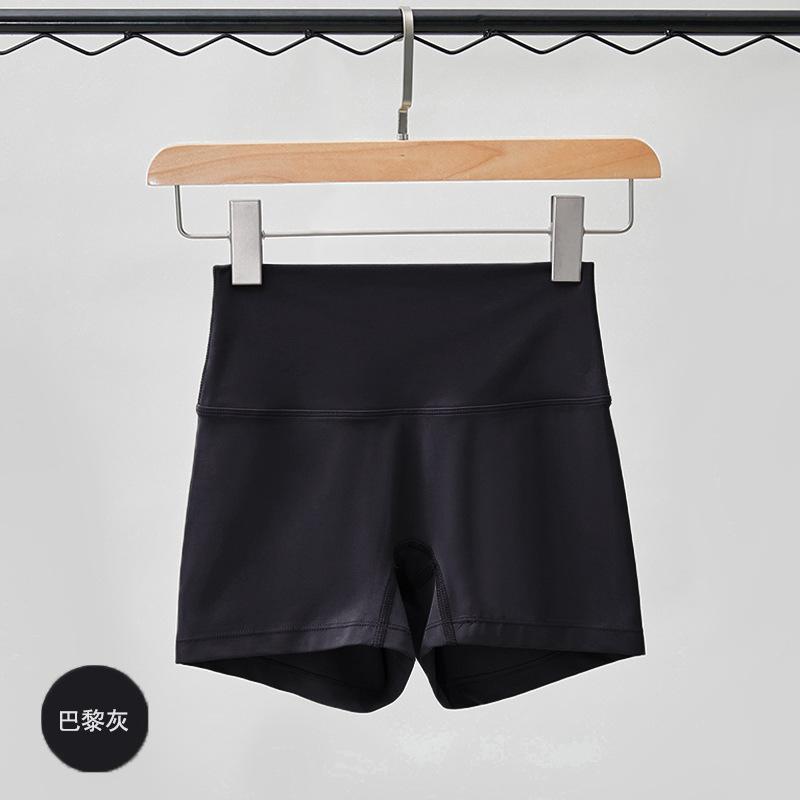 Sports Shorts Spring and Summer New Solid Color Yoga Shorts Tight High Waist Elastic Sports Fitness Three-point Yoga Pants Women
