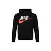 Nike Sportovní Mikina s Potiskem Loga Pánské Vrcholy Černá CZ9129-010