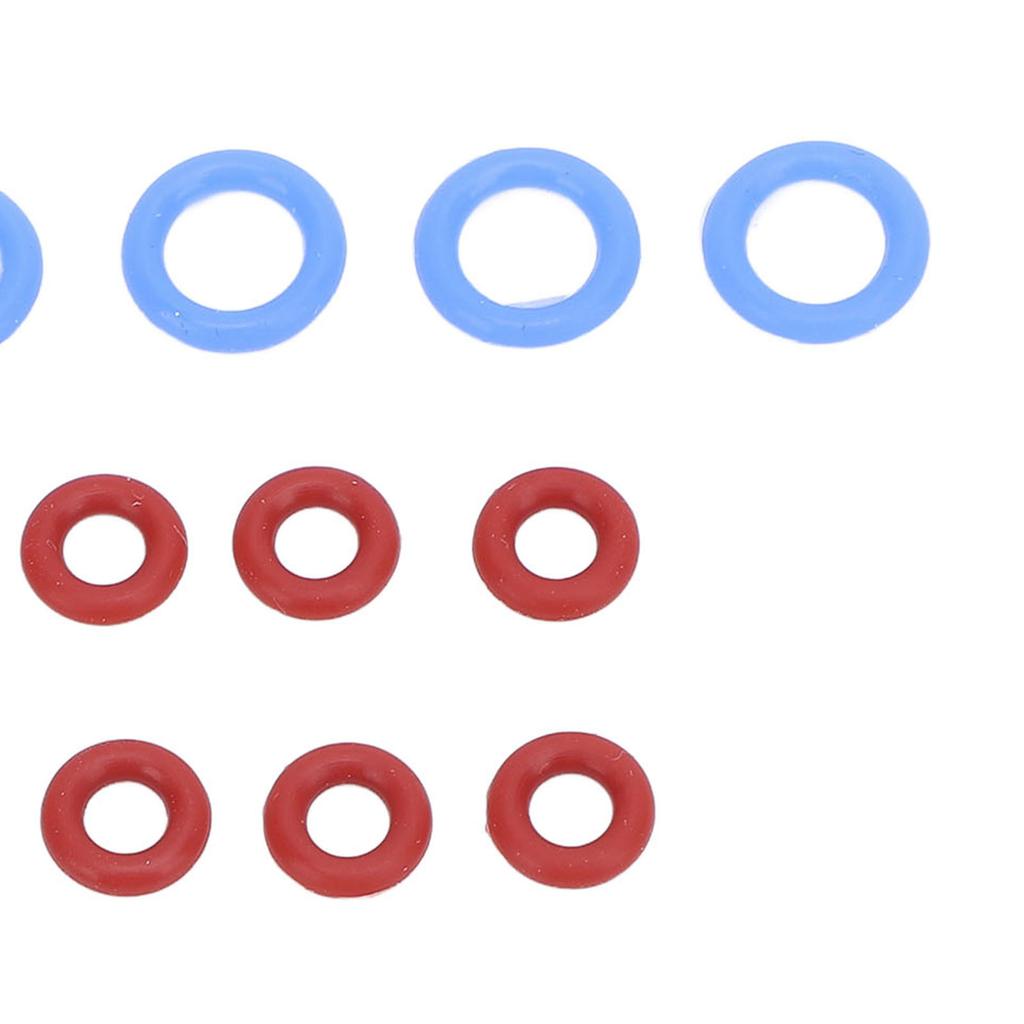 17PCS Coffee Machine O Loop Seal Replacement Kit Silicone 5PCS Large Washer 12PCS Small Gasket for BES900 920 980 990 Coffee Machines Blue and Red