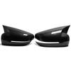 For LHD BMW 3 4 5 7 8 Series G20 G28 G22 G12 G30 - ABS Side Mirror Cover Wing Cap Exterior Door Trim Adhesive Sticker