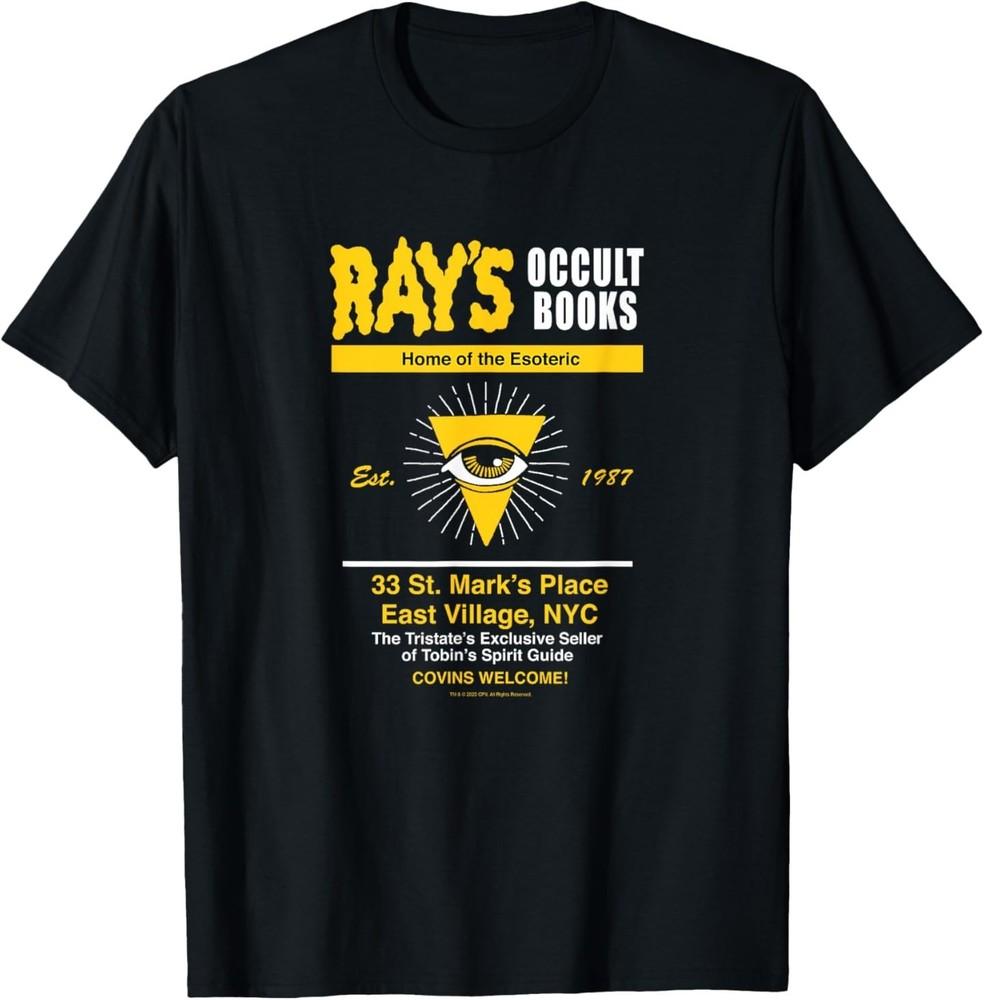 Ghostbusters Rays Occult Books Home of the Esoteric Movie T-Shirt