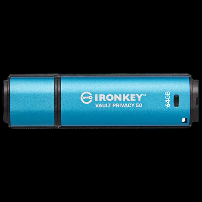 

Kingston IKVP50 64GB Encrypted USB 3.2 Flash Drive
