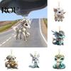 Expressive Pendant Cartoon Acrylic Christmas Tree Hanging with Lanyard Animal Ornament Versatile Decoration High-quality